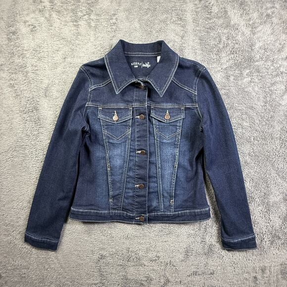 Lee Jackets & Blazers - Riders by Lee Indigo Women's Denim Jacket Stretch S Button Cowgirl Western